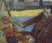 Paul Gauguin Van Gogh painting of sunflowers Spain oil painting artist